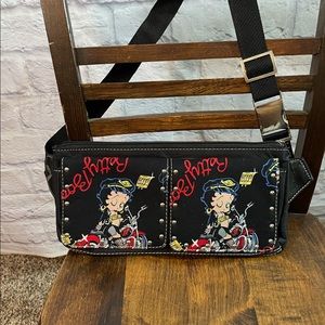 Betty Boop Black Handbag